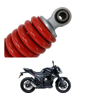 <span class=keywords><strong>Amortisseur</strong></span> avant noir Haojue DR160, <span class=keywords><strong>guidon</strong></span> fendu, <span class=keywords><strong>amortisseur</strong></span> arrière d'origine rouge, ensemble d'<span class=keywords><strong>amortisseur</strong></span> d'origine DR150 - Product Image 4