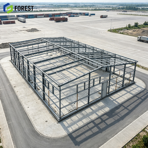 High Strength Corrosion Proof Modular Steel Commercial Warehouse Prefabricated Heavy Duty Commercial Freight <b>Hub</b> - Product Image 1