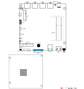 Carte mère BKHD 1090NP-12 avec 4 ports Ethernet Gigabit, Celeron J4125, <span class=keywords><strong>NANO</strong></span> <span class=keywords><strong>ITX</strong></span>, 4 LAN, Linux, routeur SIM, pare-feu, PFsense, Ubuntu, X86 - Product Image 4