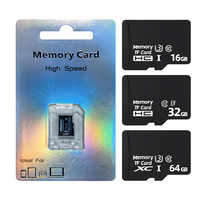 Carte TF SD à vitesse extrême 90 Mo/s, carte mémoire 256 Go pour caméras embarquées, caméras de sécurité et appareils mobiles, capacité de stockage