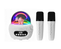 Mini haut-parleur Bluetooth portable en plastique avec subwoofer, design créatif de dessin animé, petit haut-parleur pour enfants, cadeau pour les fêtes