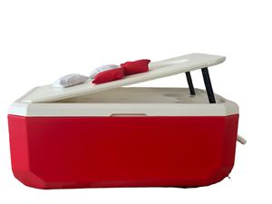 35L Toss <span class=keywords><strong>Game</strong></span> Cooler Ice Chest con bolsas de frijoles Cornhole <span class=keywords><strong>Game</strong></span> Cooler con logo Promoción para acampar <span class=keywords><strong>Juegos</strong></span> al aire libre y <span class=keywords><strong>Pass</strong></span> FDA - Product Image 3