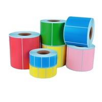 Papier d'étiquettes à code-barres thermique autocollant, impression couleur, triple protection, modèle 100, rectangulaire, personnalisable, utilisation logistique