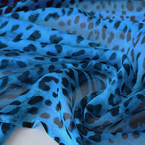 Tessuto in <span class=keywords><strong>Chiffon</strong></span> di <span class=keywords><strong>Seta</strong></span> 100% con Stampa Personalizzata 6mm, Lussuoso e Sottile, Motivo Leopardato per Abbigliamento Femminile - Product Image 6