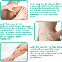 Gel Amincissant, Gel Brûle-Graisse au Gingembre pour Nombril, Bras, Jambes et Ventre, Gel de Massage Hydratant et Raffermissant pour la Perte de Poids