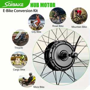 60V 350W-2000W Ebike Conversion Kit Rear Wheel Brushless <b>Hub</b> Motor Stainless Steel UK Warehouse Ready Stock Deluxe Set LCD 22N - Product Image 6
