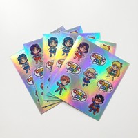 Stiker Kiss Cut Kustom Berkualitas Tinggi, Murah, Cepat, Waktu Produksi Singkat, Logo Acara, Label Promosi