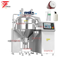 Machine de transformation des aliments pour sauce à salade Mayonnaise Mélangeur émulsifiant sous vide de levage hydraulique pour sauce à salade