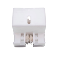 Accessoires d'ascenseur les plus vendus : Coupe-huile carrée en coton, boîte à huile, pot de récupération d'huile pour rail de guidage de cabine
