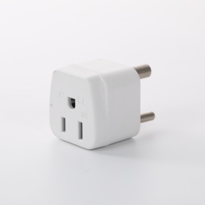 Adaptador de <span class=keywords><strong>Viaje</strong></span> Tipo D, Blanco, India, Nepal, Bangladesh, <span class=keywords><strong>Maldivas</strong></span>, Pakistán, Adaptador de Enchufe de EE. UU. <span class=keywords><strong>a</strong></span> India - Product Image 4