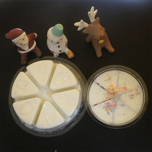 Özel Logo desen şekli kokulu mum kapları plastik <span class=keywords><strong>Blister</strong></span> paketi kalıpları balmumu erir kapaklı plastik plakalar çanaklar - Product Image 3