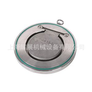 วาล์วกันกลับแบบเวเฟอร์ สแตนเลส 304/คาร์บอน H74W/X-16P แผ่นบางทรงกลม, DN32 - Product Image 3