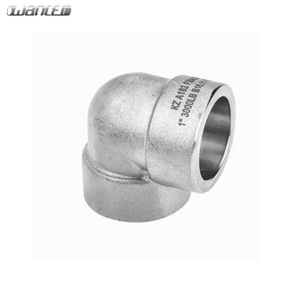 Chất lượng cao ASME b16.11 <span class=keywords><strong>ASTM</strong></span> A105 <span class=keywords><strong>A234</strong></span> <span class=keywords><strong>wpb</strong></span> 45deg 90deg ổ cắm Hàn khuỷu tay phụ kiện đường ống - Product Image 2