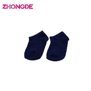 Combed cotton đồng bằng màu tinh khiết vớ trắng mồ hôi hấp thụ bé trai mắt cá chân vớ Nhà cung cấp - Product Image 6
