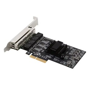 4 cổng 2.5g PCIe Card mạng 2.5g <span class=keywords><strong>RJ45</strong></span> <span class=keywords><strong>Realtek</strong></span> rt8125b hỗ trợ Ethernet làm việc adapter thẻ - Product Image 2