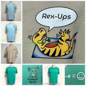 Camiseta Oversize con Hombros Caídos para Hombre, Impresión Personalizada, Camisetas con Impresión DTG al por Mayor, Crea tu Logotipo - Product Image 5