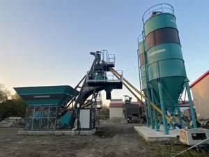 Planta Mezcladora de Concreto Compacta Constmach de 30 M3/h de Capacidad, Lista para Entrega, con Certificación CE ISO9001, Garantía de 2 Años - Product Image 2