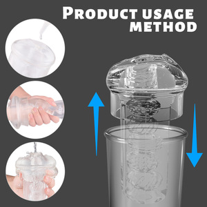 อุปกรณ์ช่วยตัวเองสำหรับผู้ชายเซ็กซ์ทอยสำหรับผู้ใหญ่แบบใช้มือเครื่องดูดอัตโนมัติ5ความถี่ - Product Image 6