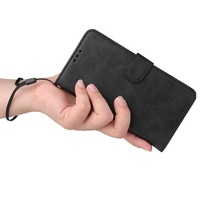 Étui portefeuille à rabat en cuir PU avec fentes pour cartes, design tendance, pour Samsung S25 Plus S26 Edge Ultra, coques arrière de téléphone portable pour hommes, femmes et filles