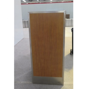 Poubelles de restaurant en acier de 120 L avec porte-<span class=keywords><strong>bac</strong></span> supérieur, <span class=keywords><strong>bac</strong></span> à déchets pour cafétéria, pour les chaînes de restauration rapide - Product Image 6