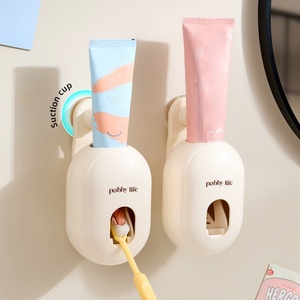 Bathroom Automatic <b>Toothpaste</b> <b>Dispenser</b> Hands Free Adult New Design Wall Mounted <b>Toothpaste</b> Squeezer - Product Image 1