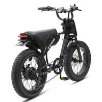 Vélo électrique à pneus larges TXED 48V 750W, cadre en alliage 20x4.0, moteur à moyeu arrière, freins à disque hydrauliques, 45 km/h, vélo électrique tout-terrain pour trajets quotidiens