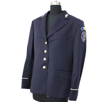 Vanda Laine Nylon Trench Coat Compagnie Uniforme Travail Défilé Officiel Uniformes Cérémoniels