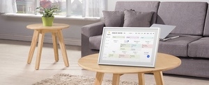 Self-developed APP 15.6 Inch Digital <b>Calendar</b> with Plastic Frame Touchscreen Clock MP3 & Video Playback - Product Image 6