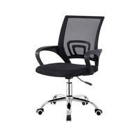 Chaise de bureau exécutive ergonomique en maille, dossier haut, de haute qualité, entièrement en maille, robuste et large, pour bureau