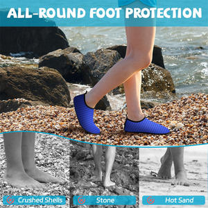 Spiaggia a piedi nudi ad asciugatura rapida leggero e resistente per il nuoto subacqueo sport al mare vacanze essenziali <span class=keywords><strong>da</strong></span> uomo scarpe <span class=keywords><strong>da</strong></span> acqua - Product Image 2
