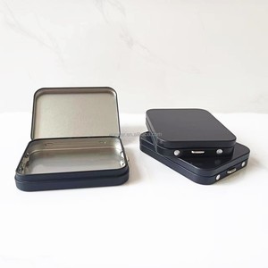 0.5g 1g Pre 5 cuộn sinh thái thân thiện kín Matte Đen trẻ chống <span class=keywords><strong>tin</strong></span> với nắp với nút khóa Cr kim loại <span class=keywords><strong>tin</strong></span> - Product Image 4