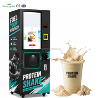 Máquina Expendedora Inteligente de Batidos de Proteínas con Pantalla Táctil e Integración SDK, Modelo GJ712, para Gimnasios, Centros de Fitness y Centros Comerciales