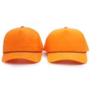 L'impression de casquette à changement de couleur magique de nouvelles technologies peut être conçue avec impression activée par l'eau 5 chapeaux de camionneur Snapback avec corde - Product Image 2