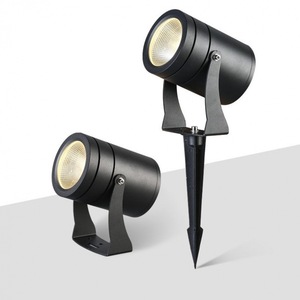 ไฟสปอร์ตไลท์ LED กันน้ำสำหรับภายนอกอาคาร พร้อมเสาสำหรับติดตั้งในสวน สนามหญ้า ทางเดิน และผนัง - Product Image 1