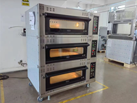 FOUR À GAZ FOUR MODULAIRE À DEUX PONT AVEC SYSTÈME DE CONTRÔLE NUMÉRIQUE MODÈLE CUISINE INDUSTRIELLE ÉQUIPEMENT DE CUISSON HBDO-2003-G