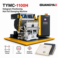 Machine d'estampage à chaud informatisée TYMC-1100H à positionnement holographique manuel 1100 mm pour certificats officiels et documents de sécurité