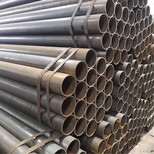 MS Seamless/ Welded Hollow Section Round Carbon Steel Pipe And Tube For Construction