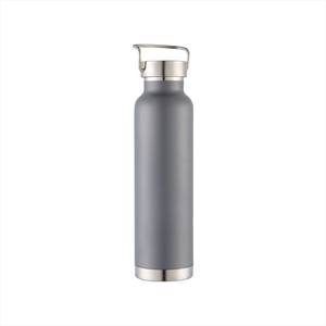 Bouteilles de cyclisme isolées personnalisées de 600ml Bouteille d'eau de camping en acier inoxydable avec poignée - Product Image 6