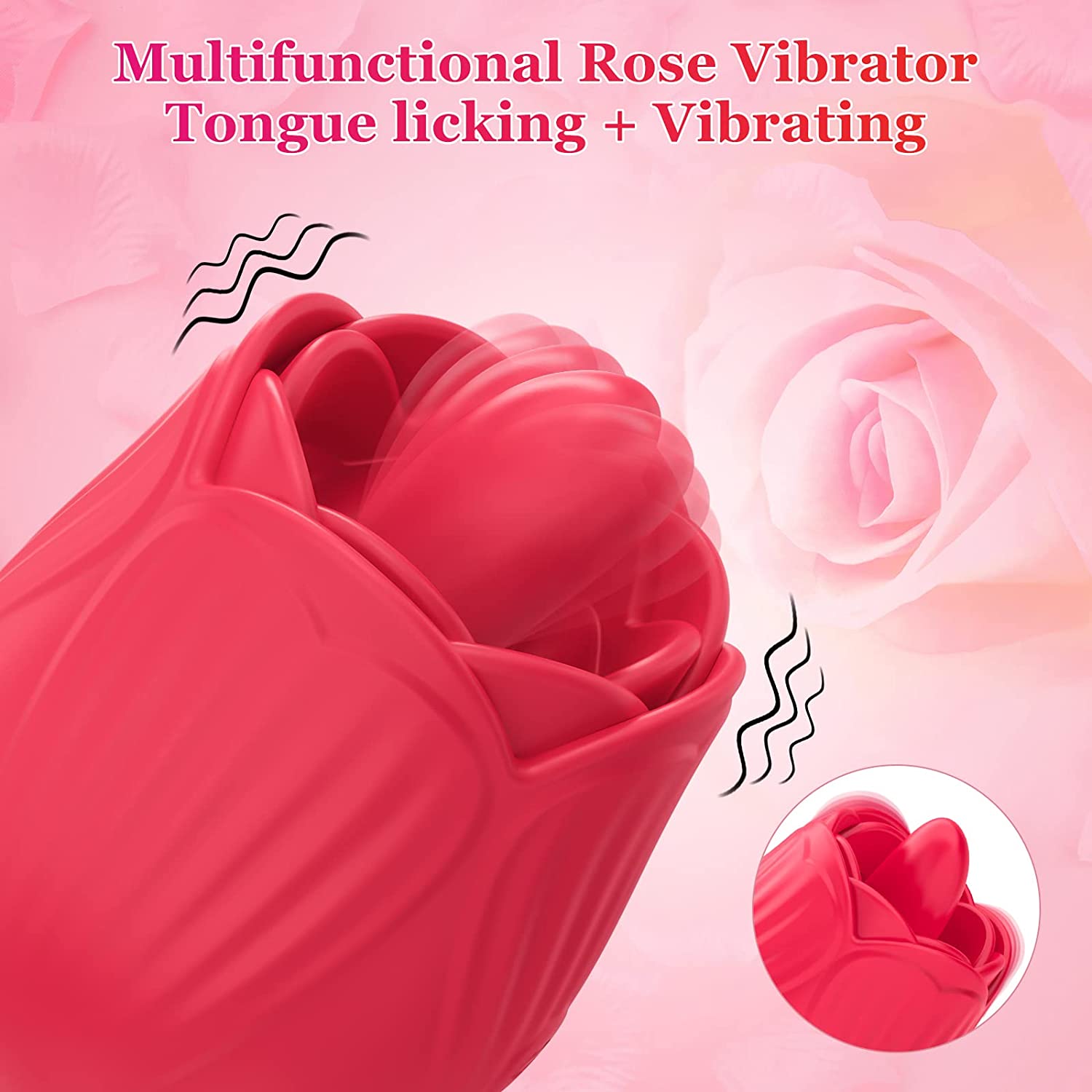 Rose Vibrator Toy - Ultimate Clitoral Stimulator for Women