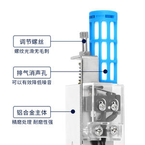 เครื่องกำเนิดสุญญากาศแบบนิวเมติกอัตราการไหลสูง วาล์วแรงดันลบ CV/EV ตัวควบคุมกำลังดูดสูง เครื่องยกสุญญากาศ - Product Image 4