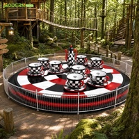 Manège Tasses et Soucoupes pour Fêtes Foraines, Équipement d'Attraction pour Parcs d'Attractions