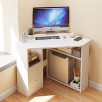 Nouveau Style Moderne Simple Ménage Coin Petit Appartement Salon Table Polyvalent Coin Étude Table Triangle Bureau