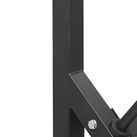 Support de Squat Réglable pour la Maison, Rack à Barres Robuste en Acier, Équipement de Musculation et de Fitness