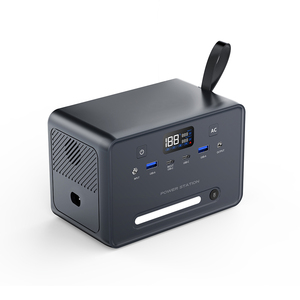 Travel Airline Friendly Quiet Portable Power Station All-In-One 100W Fast Charging <b>Solar</b> <b>Generator</b> With AC Outlet for Office - Product Image 2