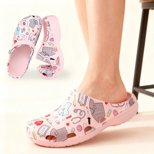 Scarpe da Infermiere in EVA <span class=keywords><strong>per</strong></span> Medici e Infermieri, Zoccoli <span class=keywords><strong>per</strong></span> <span class=keywords><strong>Ospedale</strong></span> Dentistico e Veterinario, Pantofole Traspiranti Slip-on in EVA - Product Image 1
