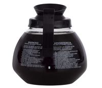 Usine Offre Spéciale verre Commercial 12 tasses carafe à café en verre borosilicaté cafetière remplacement verre carafe cafetière