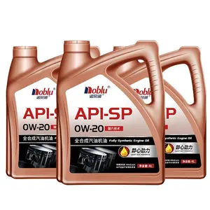 Automotive lubricants SP 0W 20 motor oil full synthetic gasoline engine oil with great price