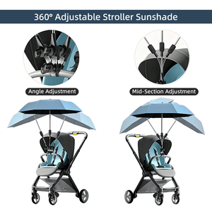 Parasol infantil con patrón <span class=keywords><strong>de</strong></span> dibujos animados personalizado, <span class=keywords><strong>protección</strong></span> <span class=keywords><strong>UV</strong></span>, <span class=keywords><strong>sombrilla</strong></span> clip-on para cochecito <span class=keywords><strong>de</strong></span> bebé - Product Image 4