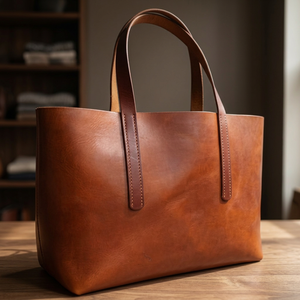 Bolsos de Mano Casuales de Cuero Genuino de Lujo para Mujer, Marca BS INTERNATIONAL, con Cierre, Impermeables, Ligeros y Duraderos - Product Image 2