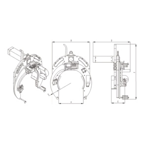 Machine de soudage orbitale complète MWG-170 avec têtes de soudage ouvertes pour tuyaux métalliques de 63 à 168 mm - Product Image 1